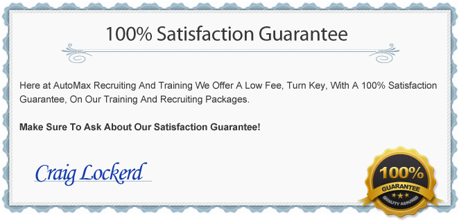 At Automax Recruiting And Training We're Dedicated To Training Your Automotive Salespeople The Right Way